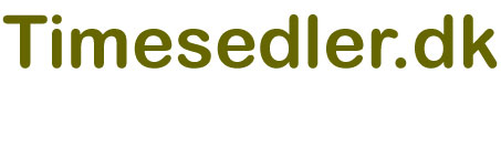 timesedler